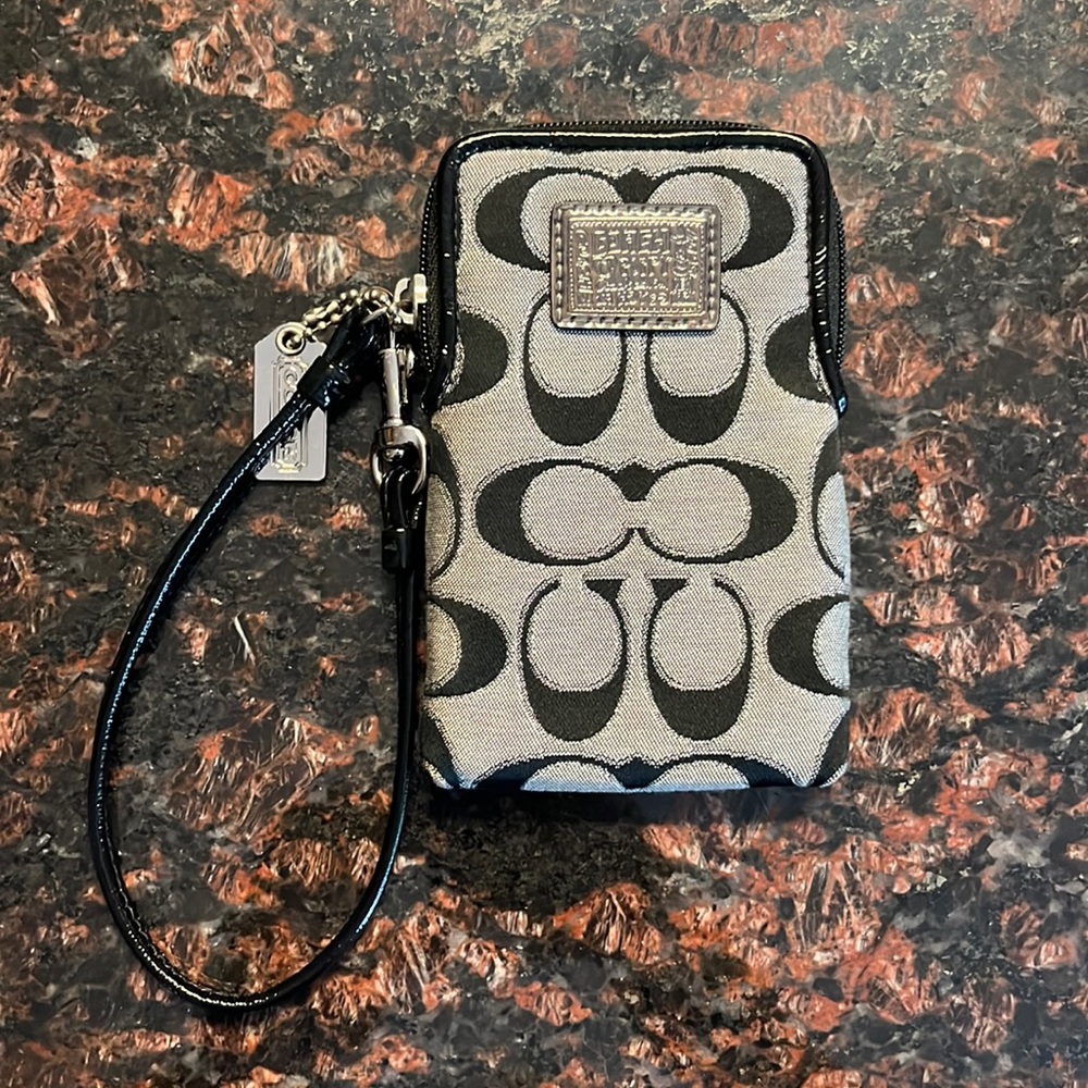 Coach small wristlet
